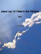 Jesus Lay Yo' Head in duh Window SATB choral sheet music cover